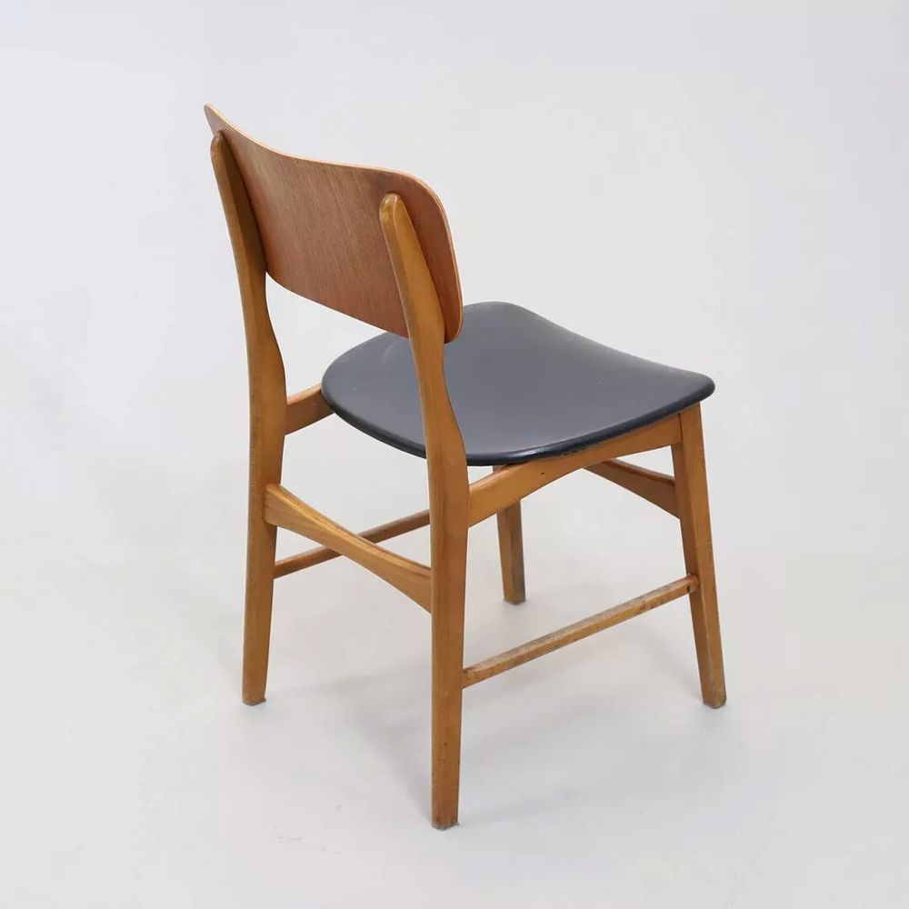 Chaise scandinave en teck par Kofod Larsen Meubles