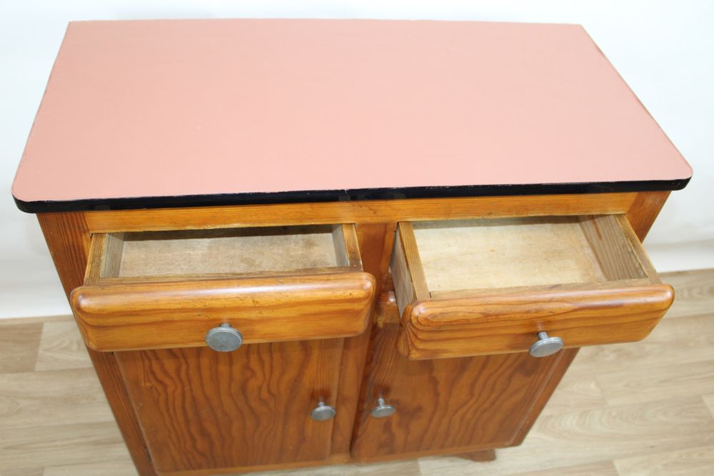 COMMODE MADO TERRA COTTA 1960 FRANCE Meubles