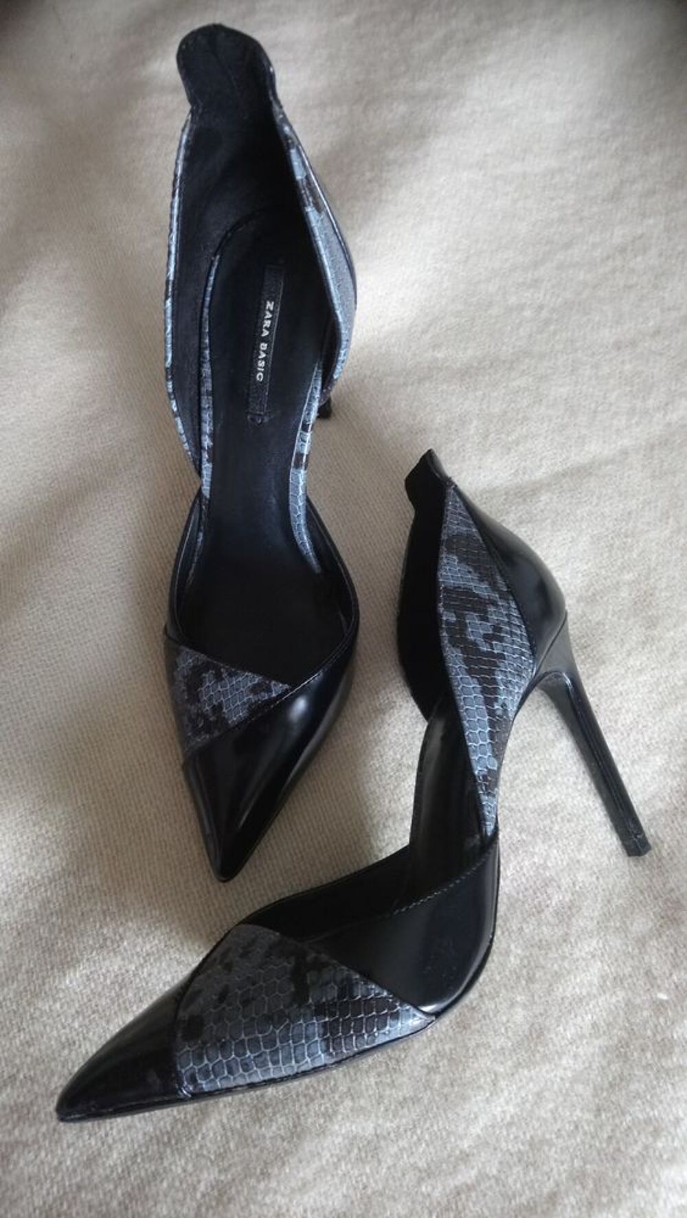 3 paires d'escarpins Chaussures