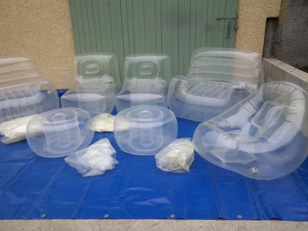 Mobilier gonflable (professionnel). Meubles