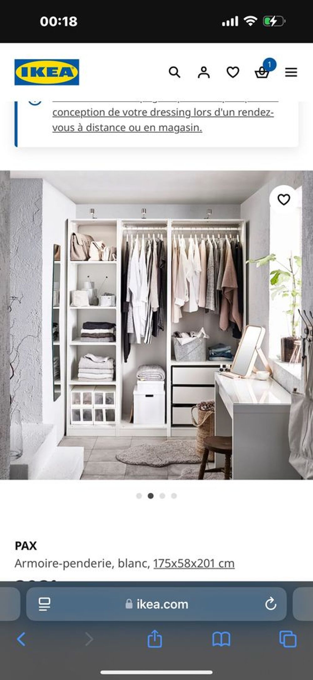 armoire penderie Meubles