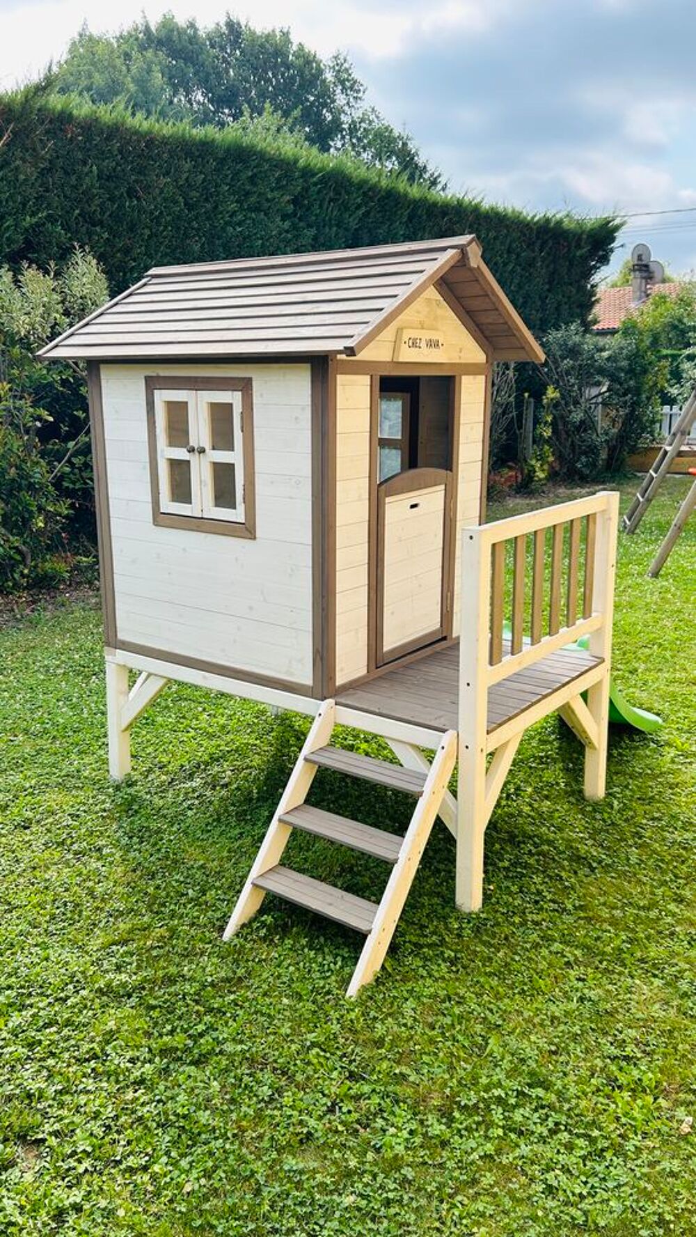 Cabane/maison de jardin en bois enfant - Sunny Playhouse Jeux / jouets