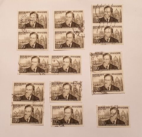 Timbre France 1960 Pierre Girauld de Nolhac - lot 1.65 euro 0 Marseille 9 (13)
