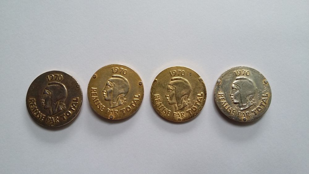Jetons TOTAL : 1970 