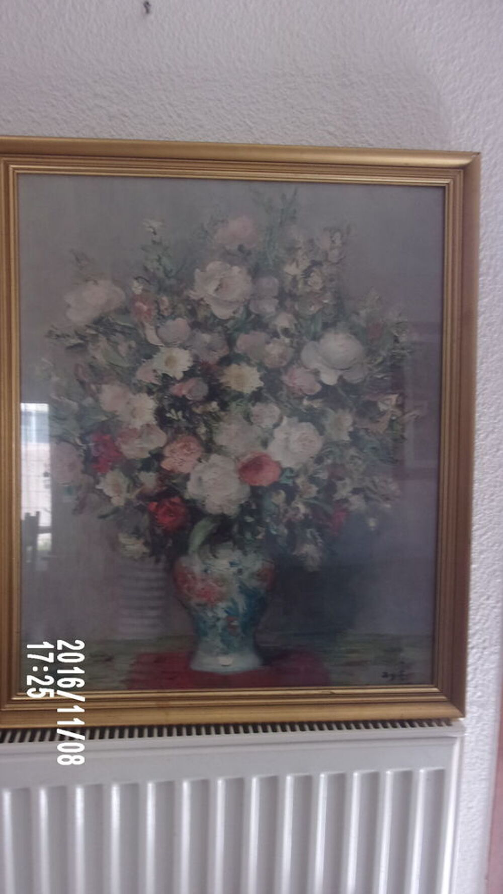 tableau reproduction bouquet de fleurs Dcoration