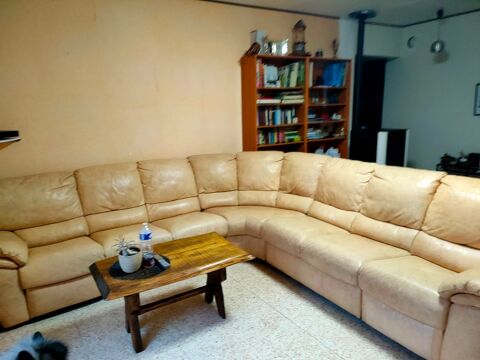 Canap d'angle lectrique en cuir 350 Banon (04)