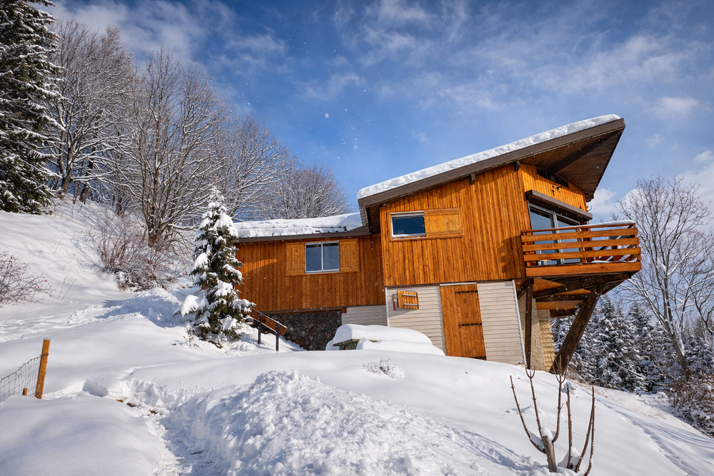   Chalet perchoir labelisé 4 griffes 8 personnes én station.  Provence-Alpes-Côte d'Azur, Orcières (05170)