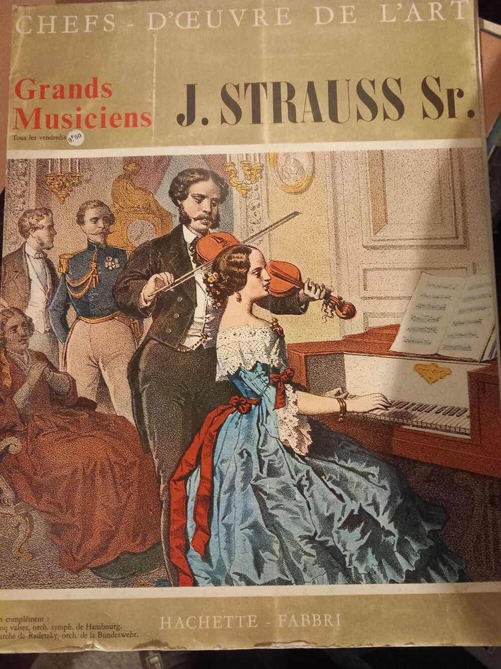 JOHANN STRAUSS /DISQUE VYNIL 33 TOURS / CHEF D OUVRE DE L AR CD et vinyles