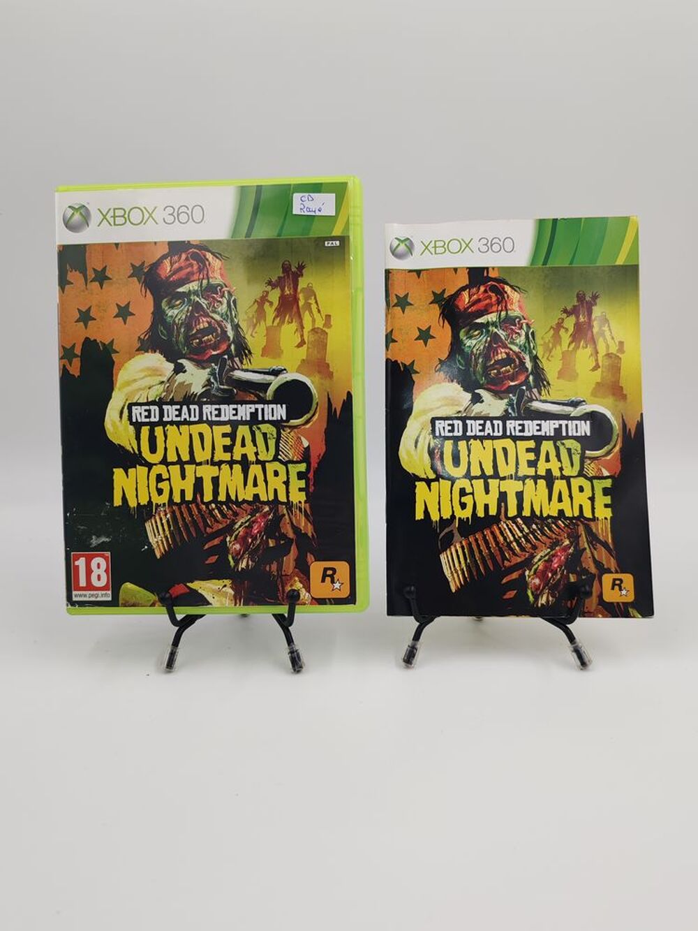 Jeu Xbox 360 Red Dead Redemption Undead Nightmare complet Consoles et jeux vidéos