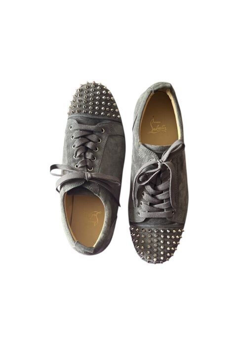 Basket Homme de Luxe Christian Louboutin gris Taille 46,
Chaussures