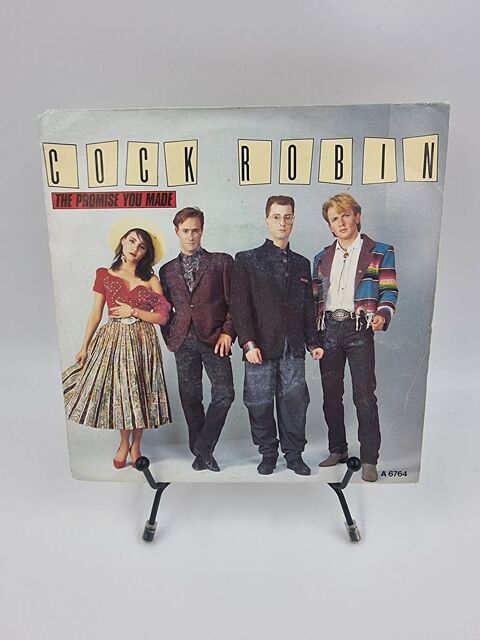 Vinyle 45 tours Cock Robin : The Promise You Made  2 Vulbens (74)