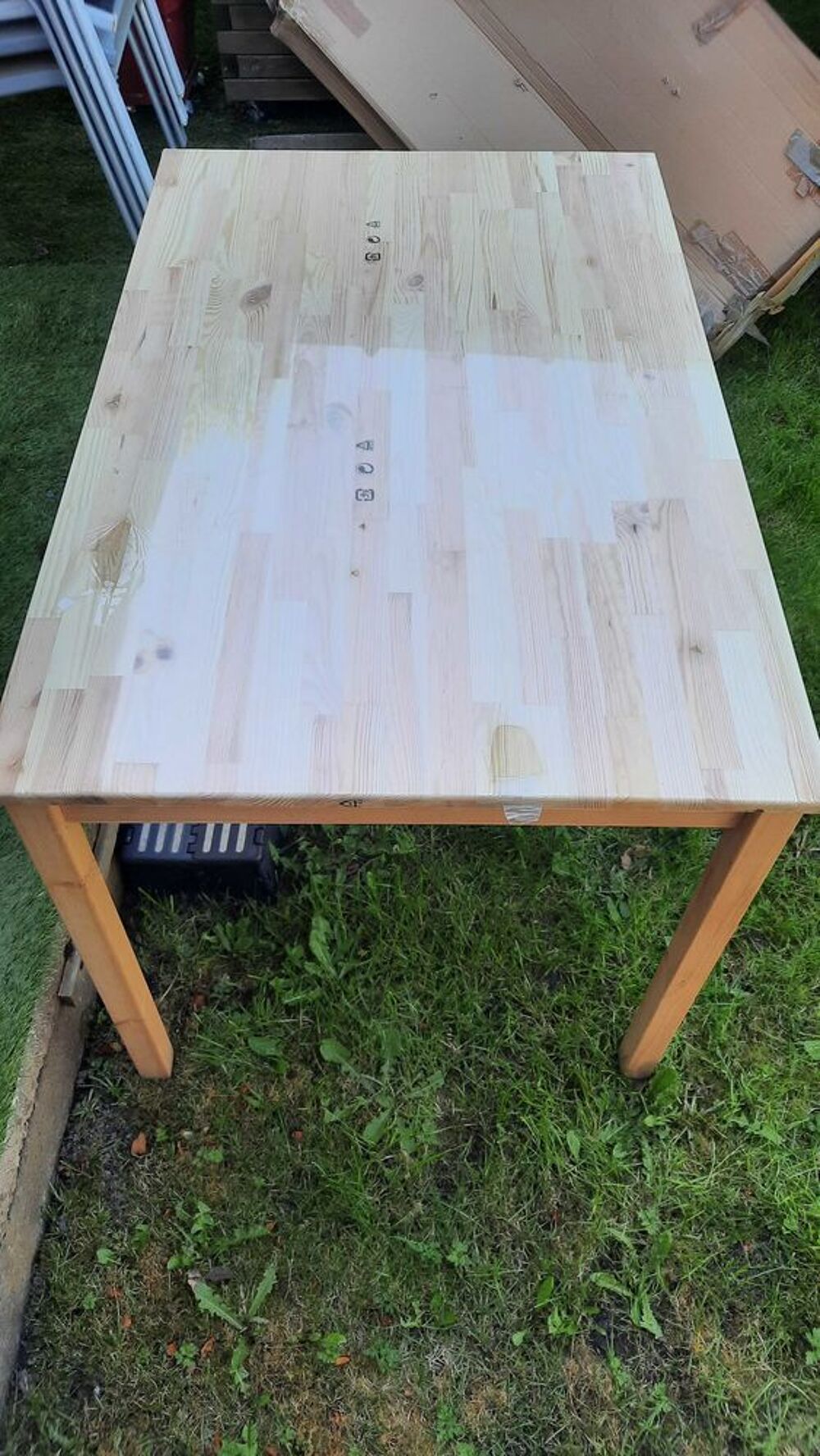 Table en pin Meubles