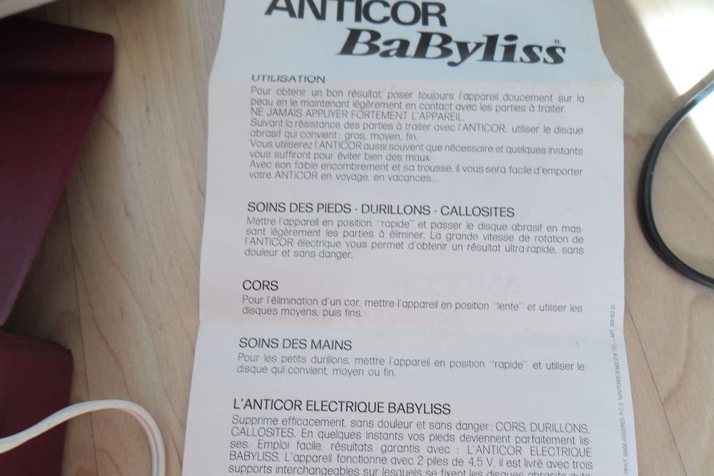 Anticor Babyliss Electroménager