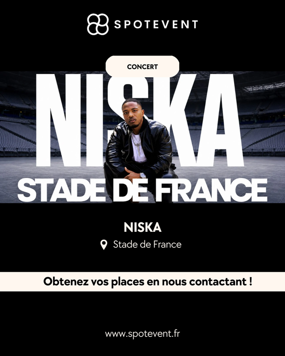 Niska paris concert places tickets Billetterie