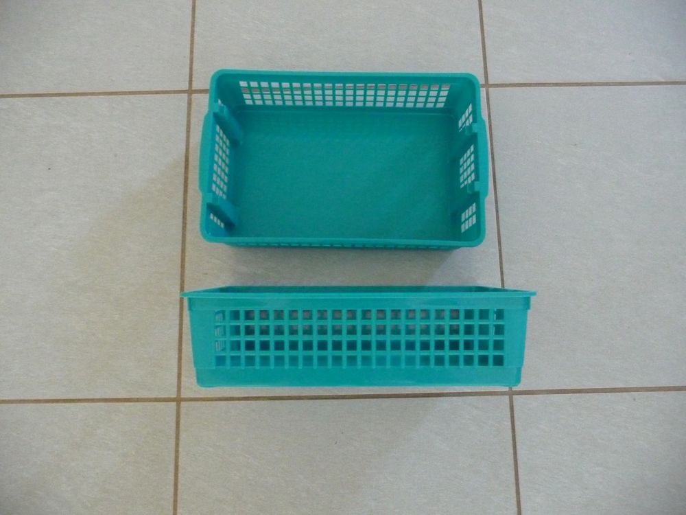 Corbeilles de rangement en plastique Décoration