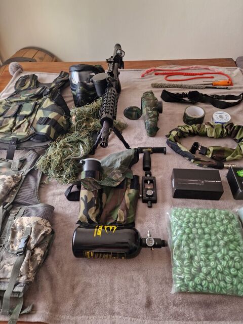 Kit paintball avec lanceur Villeneuve-sur-Lot (47)