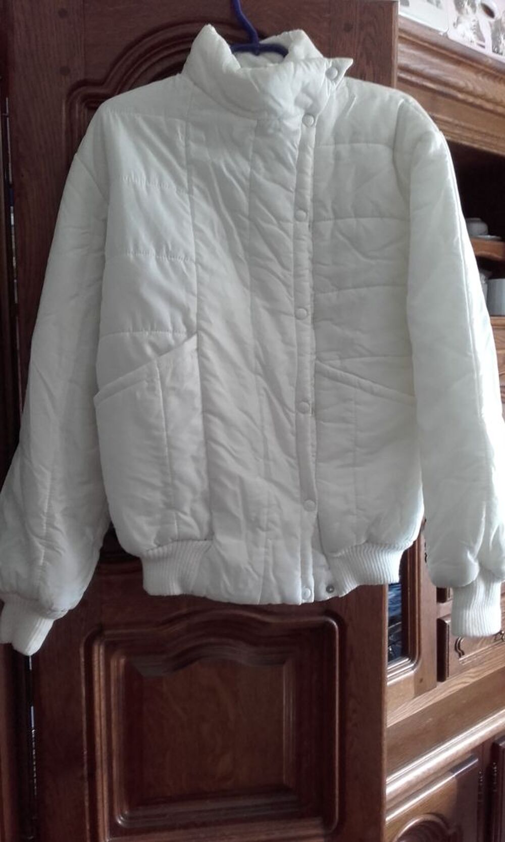 Doudoune blanche doubl&eacute; Vêtements