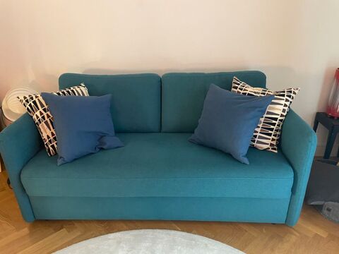 Canap lit MADE.COM bleu minral 350 Issy-les-Moulineaux (92)