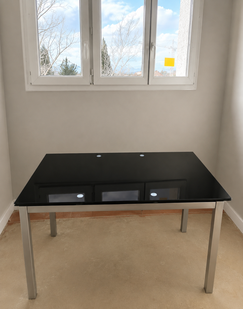 TABLE  EN VERRE AVEC RALONGE 100 Salon-de-Provence (13)