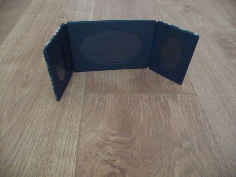 Cadre 3 photos 29 x 10 cm tissu vert et blanc - Neuf 6 Celles-sur-Belle (79)