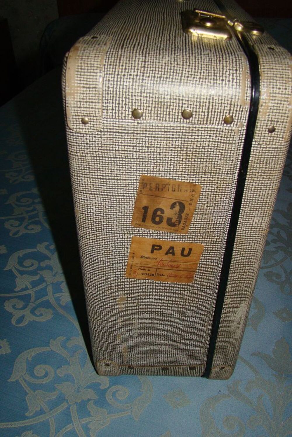 Valise vintage ann&eacute;es 1960
Maroquinerie