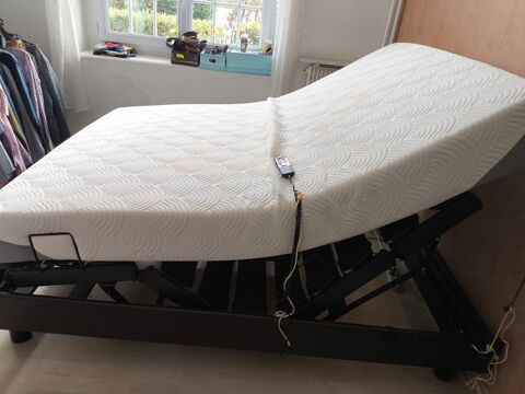 Lit �lectrique double (2 places), Parfait �tat de marche 750 Dole (39)