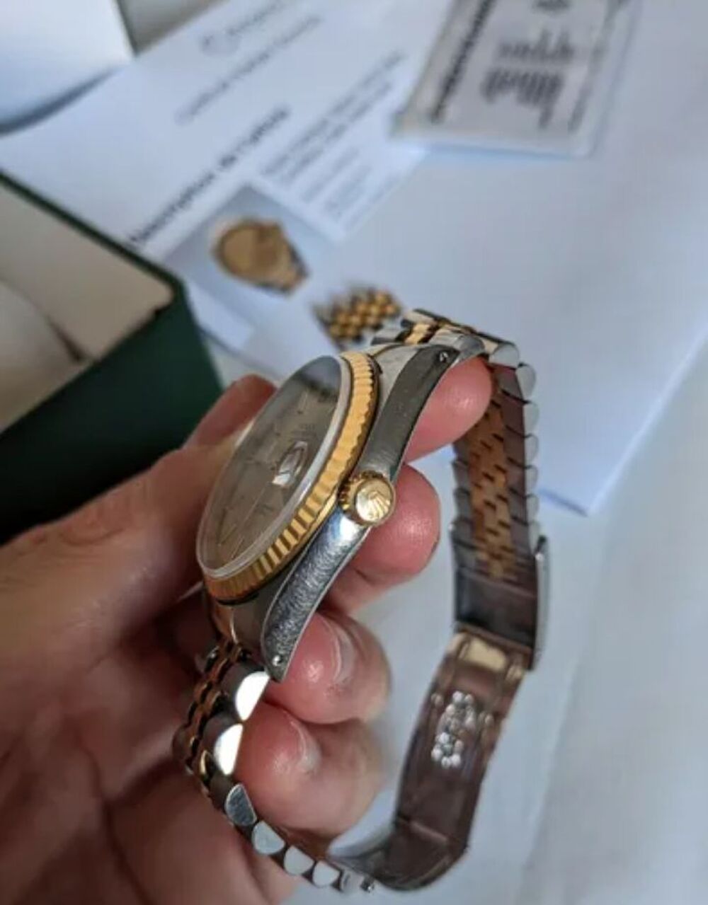 Rolex Datejust or et acier Bijoux et montres