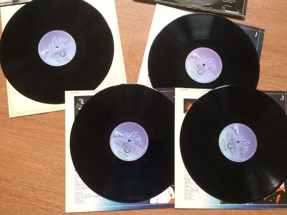 Vinyles Yves Duteil CD et vinyles