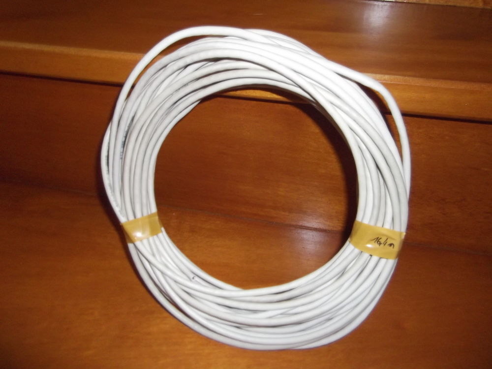 C&acirc;ble t&eacute;l&eacute;phonique 16,4m Bricolage