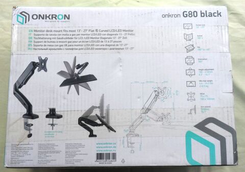 Support d'écran à gaz à ressort LCD/LED 13 à 27 pouces 30 Castries (34)