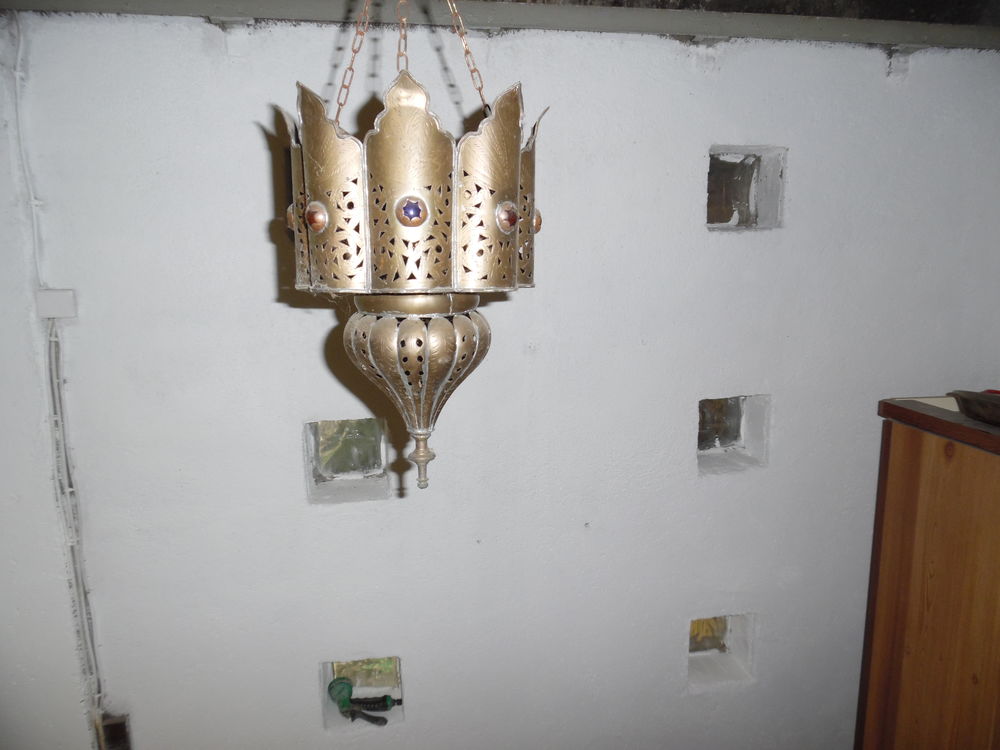 lampe en cuivre marocaine Décoration