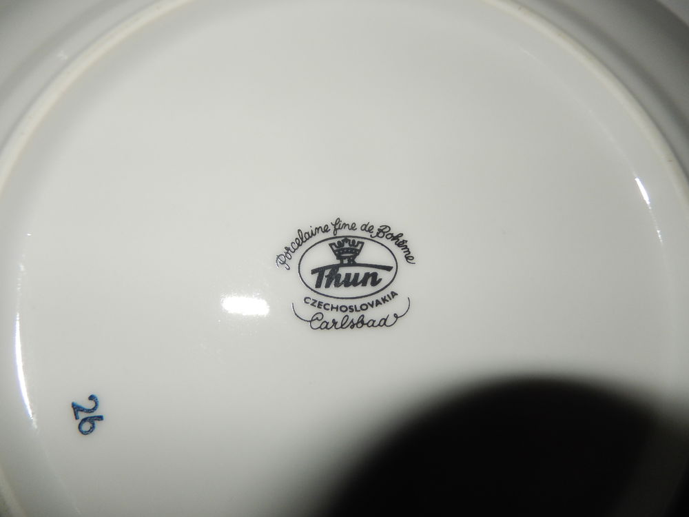 SERVICE A DESSERT THUN ANCIEN (&eacute;tat comme neuf!) RARE Cuisine