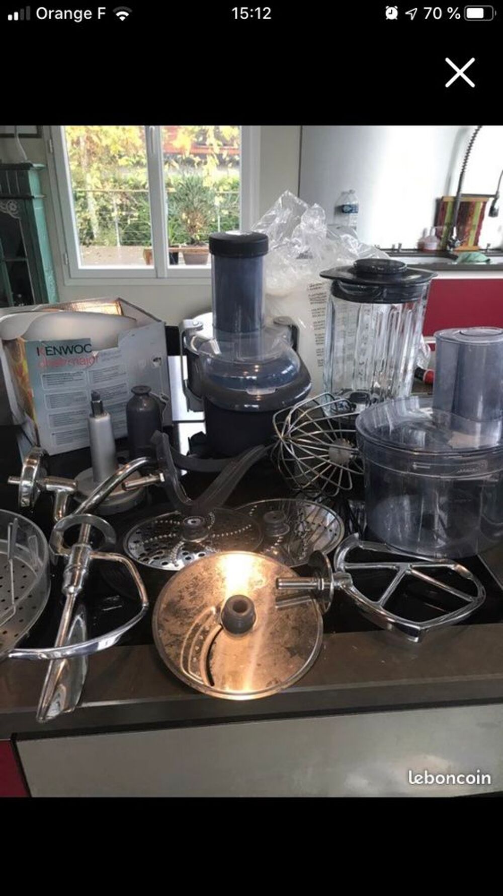 robot cuiseur Kenwood Electroménager