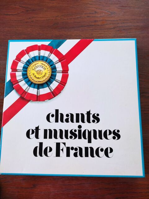 coffret 12 disque 33t Chants et musiques de France 80 Ussel (19)