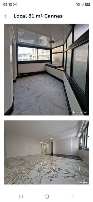  Parking / Garage à louer 81 m²