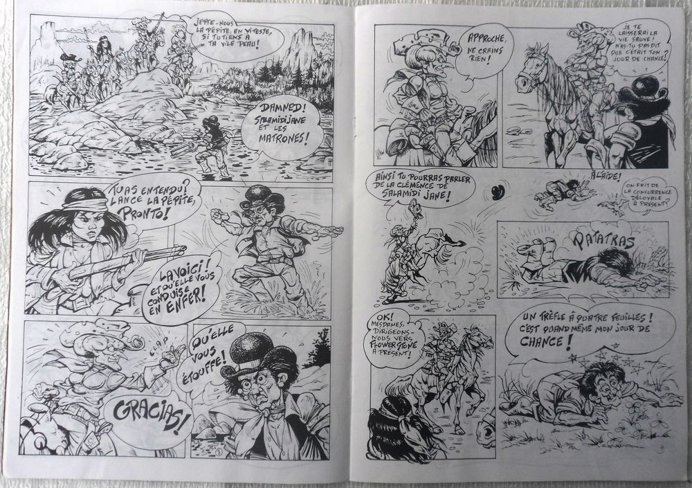 BANDE DESSIN&Eacute;E DE VINCE DAVY ALERTE AUX MATRONES 
25 pages 
Livres et BD