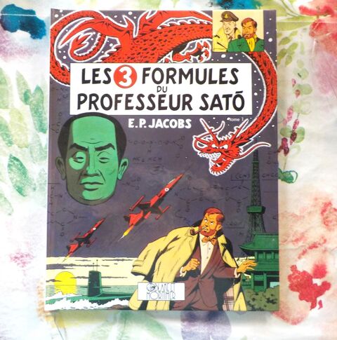LES 3 FORMULES DU PROFESSEUR SATO T1 de E.P. JACOBS 5 Bubry (56)