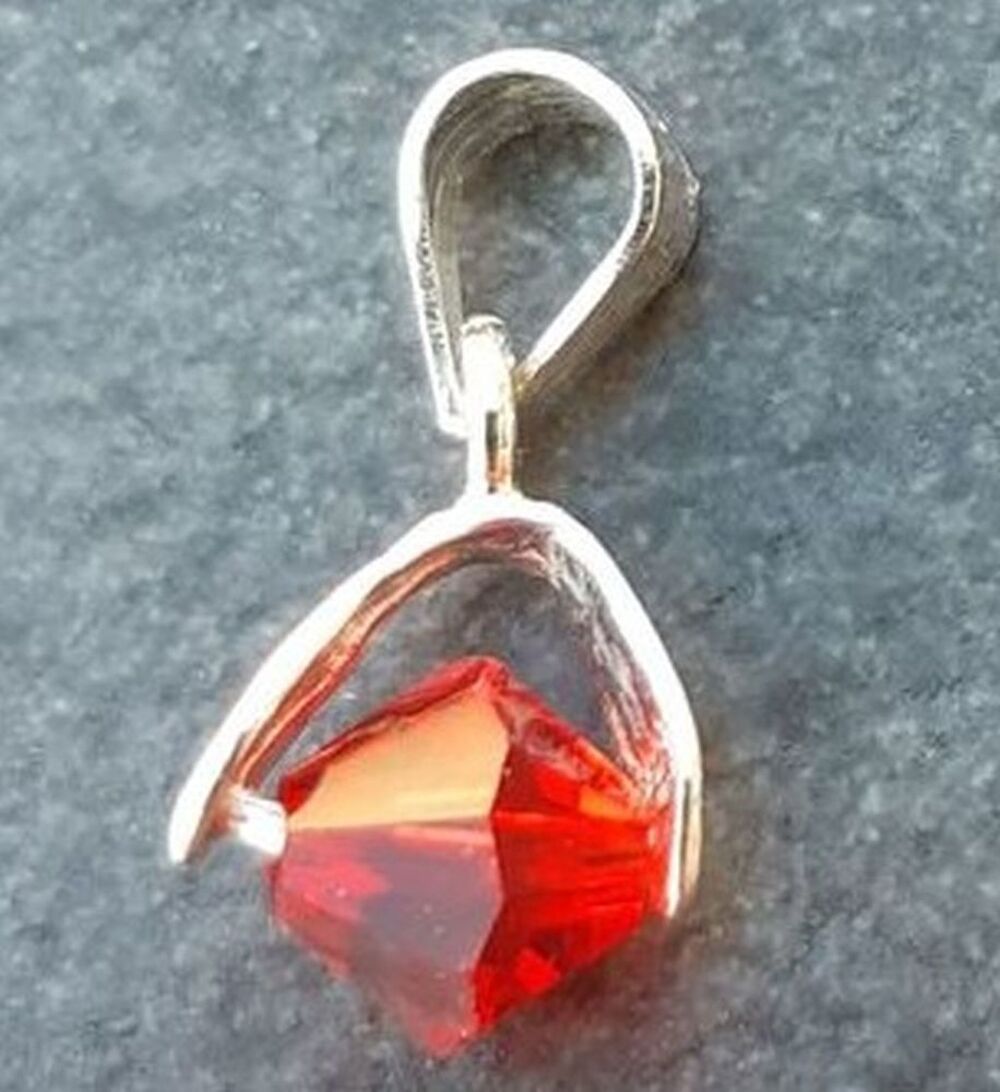 petit pendentif 14mm x 5,5mm en argent 925 avec une perle Bijoux et montres