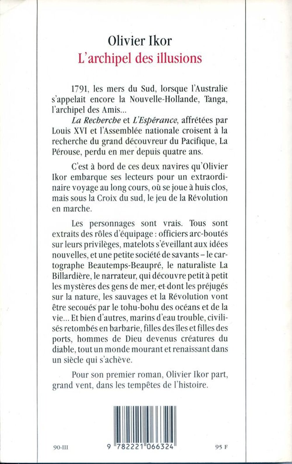 L'archipel des illusions Livres et BD