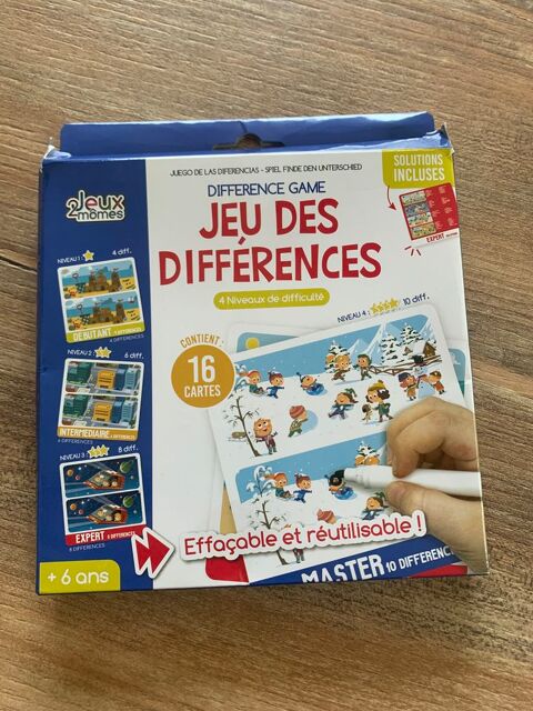 Jeu ducatif enfants Jeux 2 mmes     Jeu des dif 3 Saleilles (66)