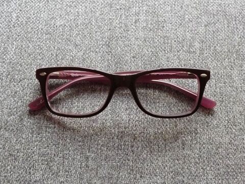 Monture/ Lunette de Vue Rectangle Marron et Rose- Ray Ban 20 Paris 15 (75)