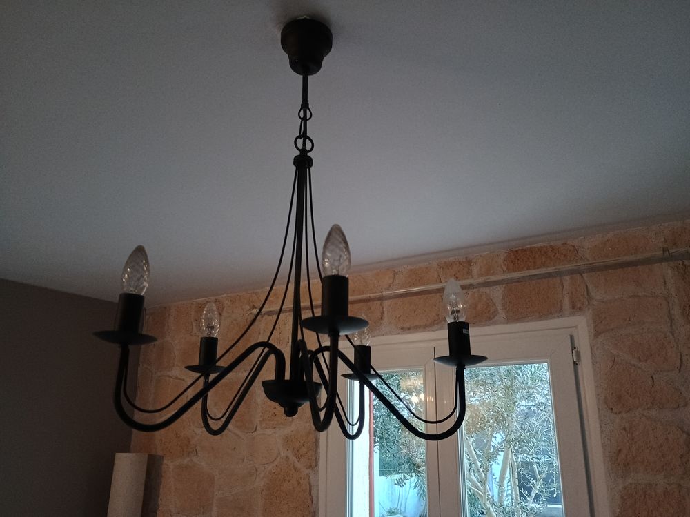 Lustre 5 branches Décoration