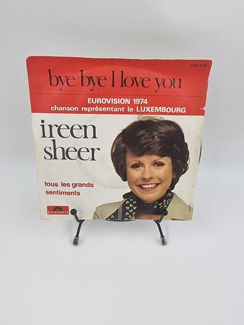 Vinyle 45 tours Ireen Sheer : Bye bye I Love You 3 Vulbens (74)