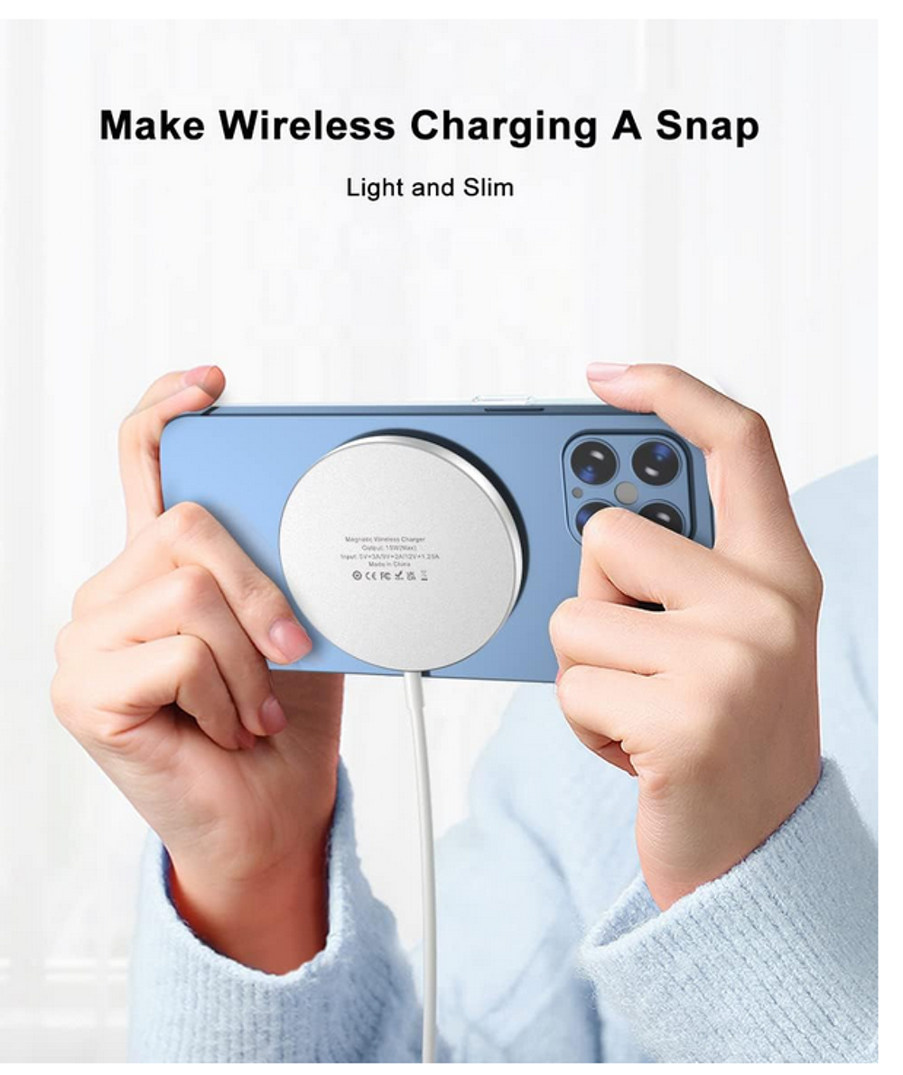 chargeur smartphone magn&eacute;tique Téléphones et tablettes