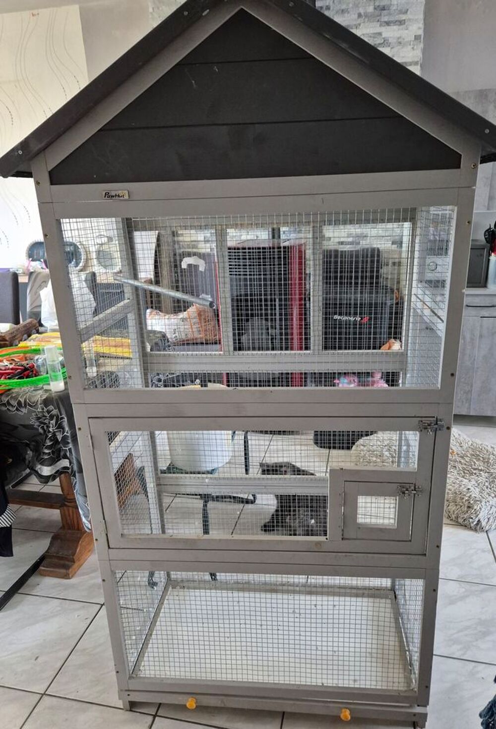   Cage en bois 