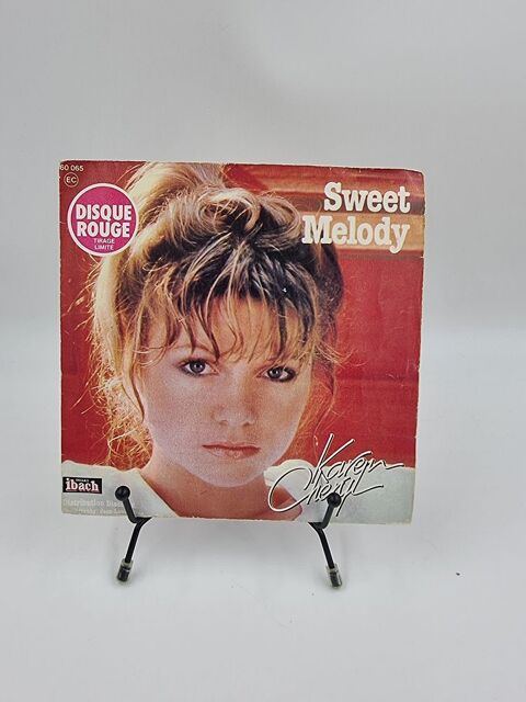 Vinyle 45 tours Karen Cheryl : Sweet Melody 2 Vulbens (74)