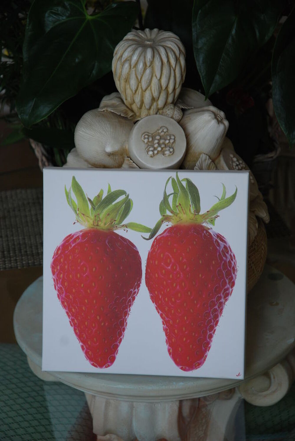 Tableaux de fruits rouges Décoration