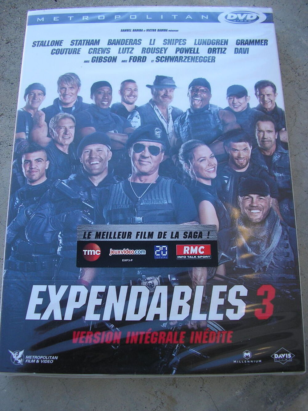 DVD Expendables 3 DVD et blu-ray
