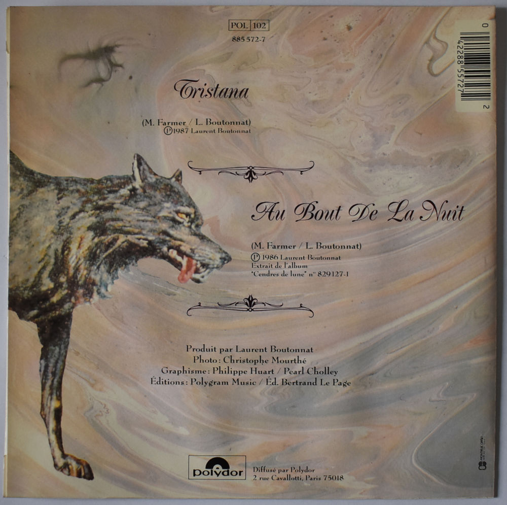Vinyle 45t Mylene Farmer - Tristana CD et vinyles