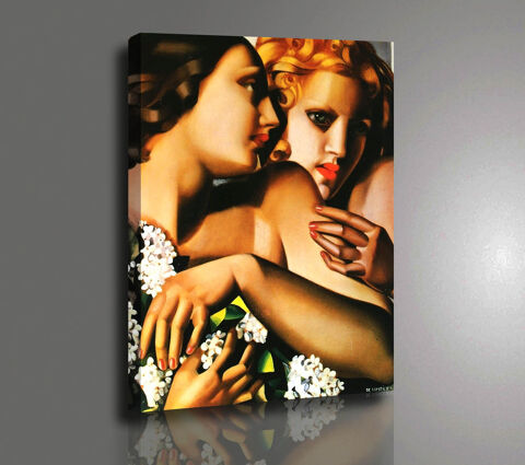 Tableau toile peinture TAMARA DE LEMPICKA PRINTEMPS Toile mo 100 Marseille 13 (13)